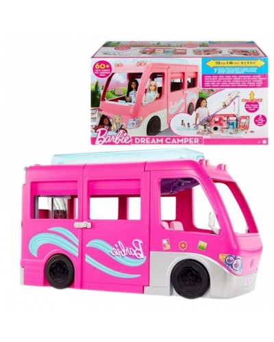 Kuklalar üçün nəqliyyat Mattel Barbie Dream Camper Vehicle Playset HCD46, 30.9x21.9x58 sm
