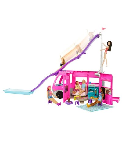 Kuklalar üçün nəqliyyat Mattel Barbie Dream Camper Vehicle Playset HCD46, 30.9x21.9x58 sm
