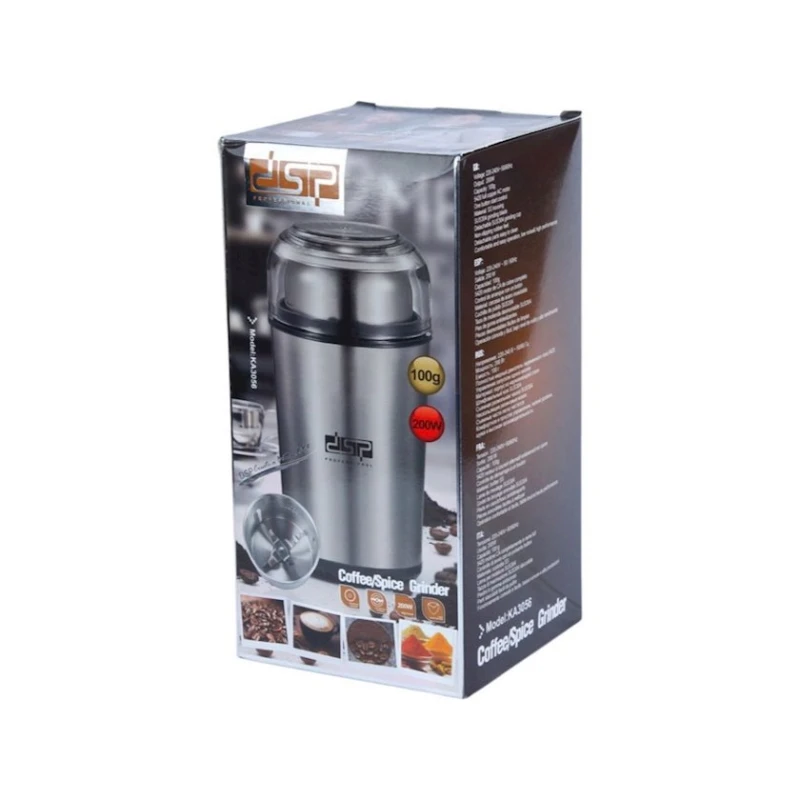 Кофемолка DSP KA-3056 Silver Кофемолка DSP KA-3056 Silver
