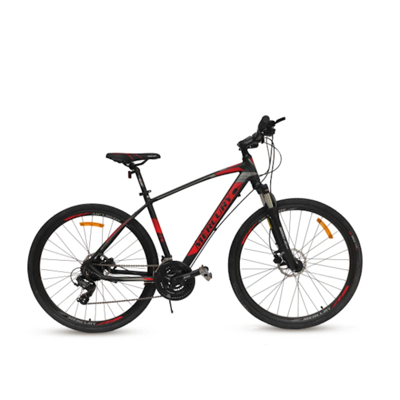 Dağ velosipedi Mercury 28-512, qırmızı/qara Dağ velosipedi Mercury 28-512, qırmızı/qara