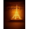 3D-ночник 3d lights ten01, 20x14 см, оранжевый