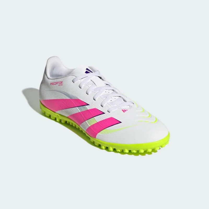 Бутсы мужские Adidas Predator Club Turf Boots ID3785, белый, синтетика, размер 46 Бутсы мужские Adidas Predator Club Turf Boots ID3785, белый, синтетика, размер 46