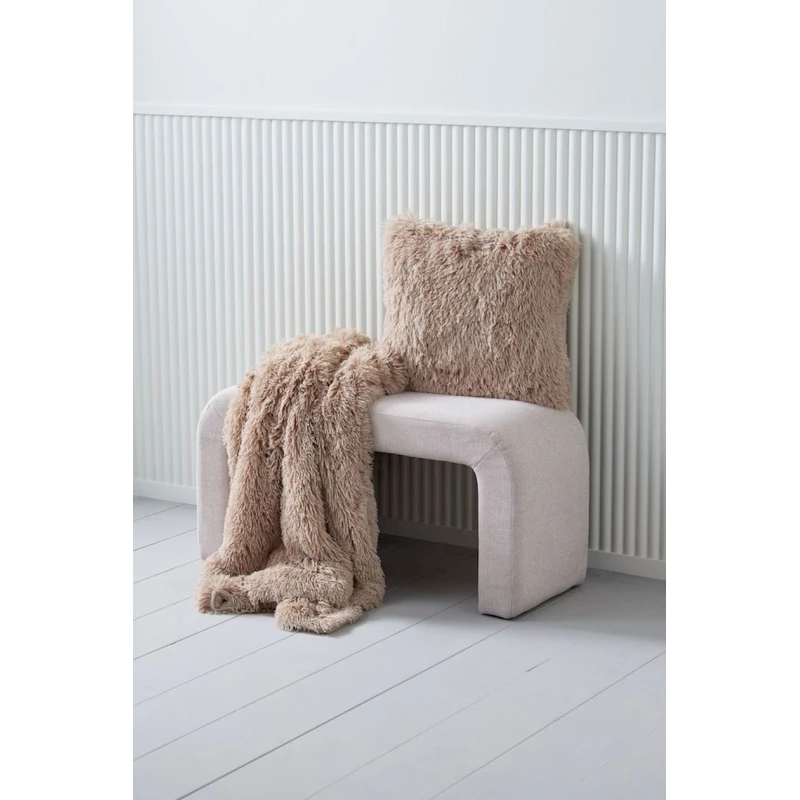 Dekorativ yastıq JYSK MYRFIOL, 45x45 sm, poliester, bej