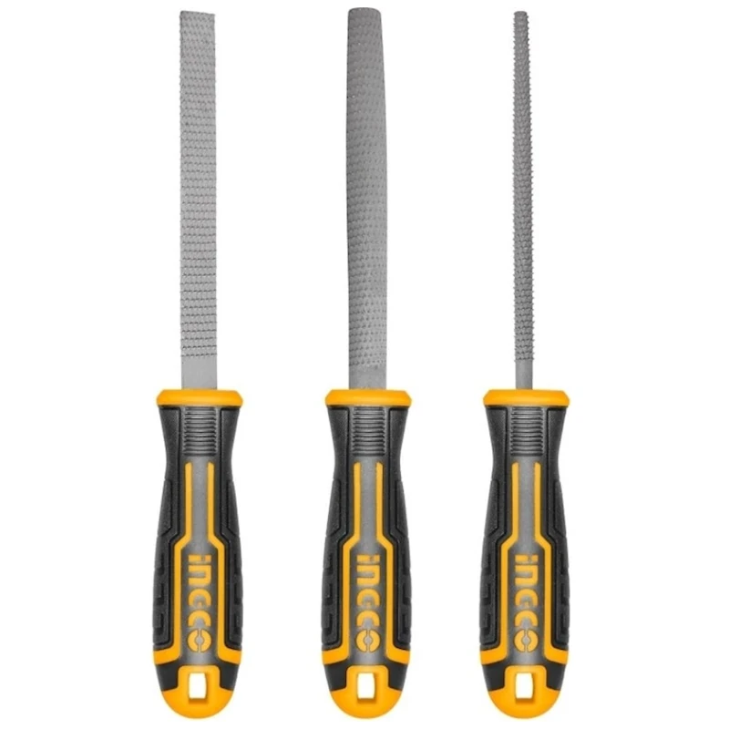 Набор напильников Ingco HKTFW0308, 3 шт, 200 мм