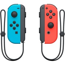 Qeympad Nintendo Switch Joy-Con Neon Red/Blue