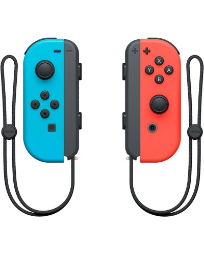 Qeympad Nintendo Switch Joy-Con Neon Red/Blue