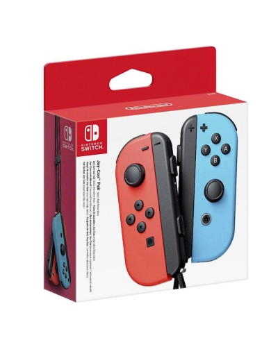 Qeympad Nintendo Switch Joy-Con Neon Red/Blue