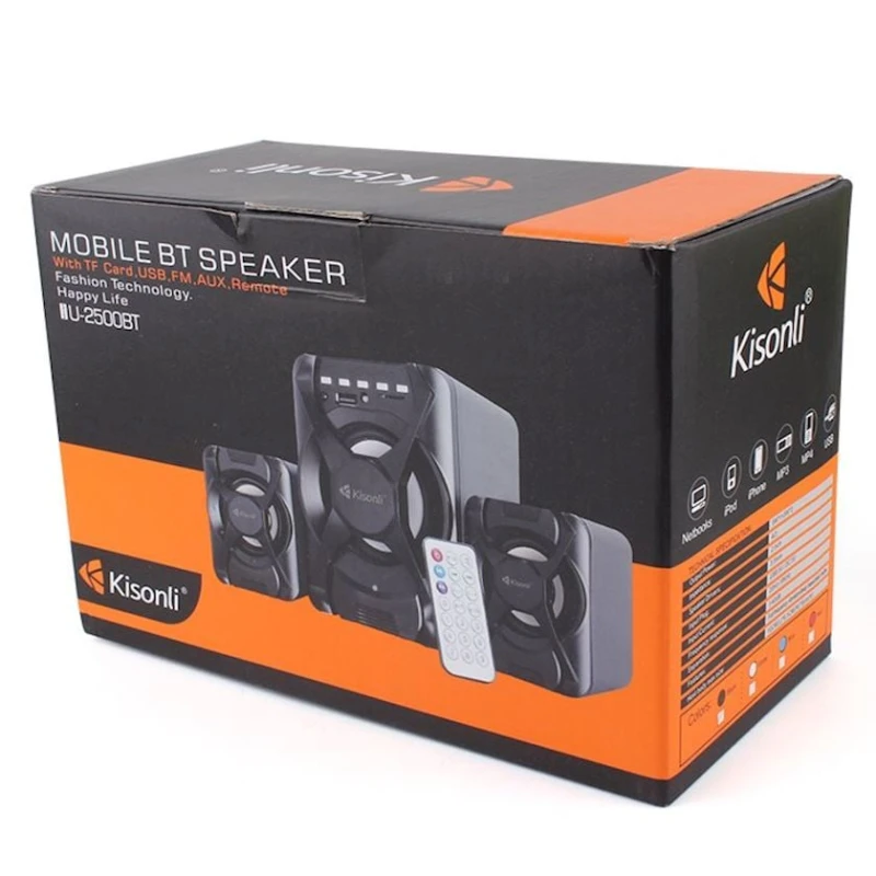 Колонки для компьютера Kisonli U-2500BT Колонки для компьютера Kisonli U-2500BT