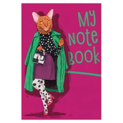 Блокнот Проф-Пресс MyArt My notebook Кошка, А5, 40 листов