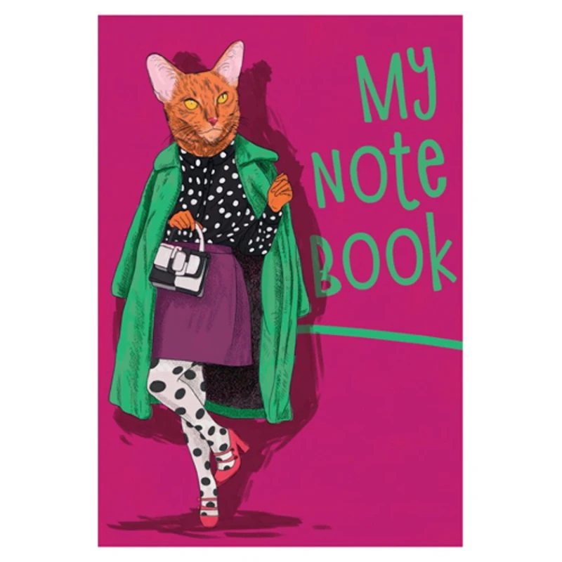 Bloknot Проф-Пресс MyArt My notebook Pişik, A5, 40 vərəq