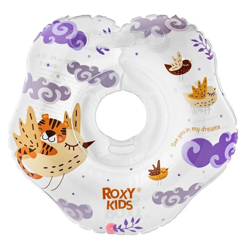 Надувной круг на шею для малышей Roxy Kids Tiger Bird, ПВХ, разноцветный