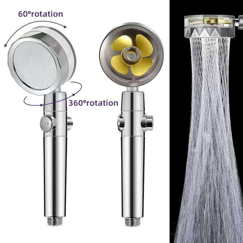 Лейка для душа PR1397, пластик, серебристый