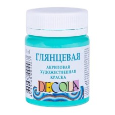 Akril boya Decola parlaq, nanə rəngi, 50 ml