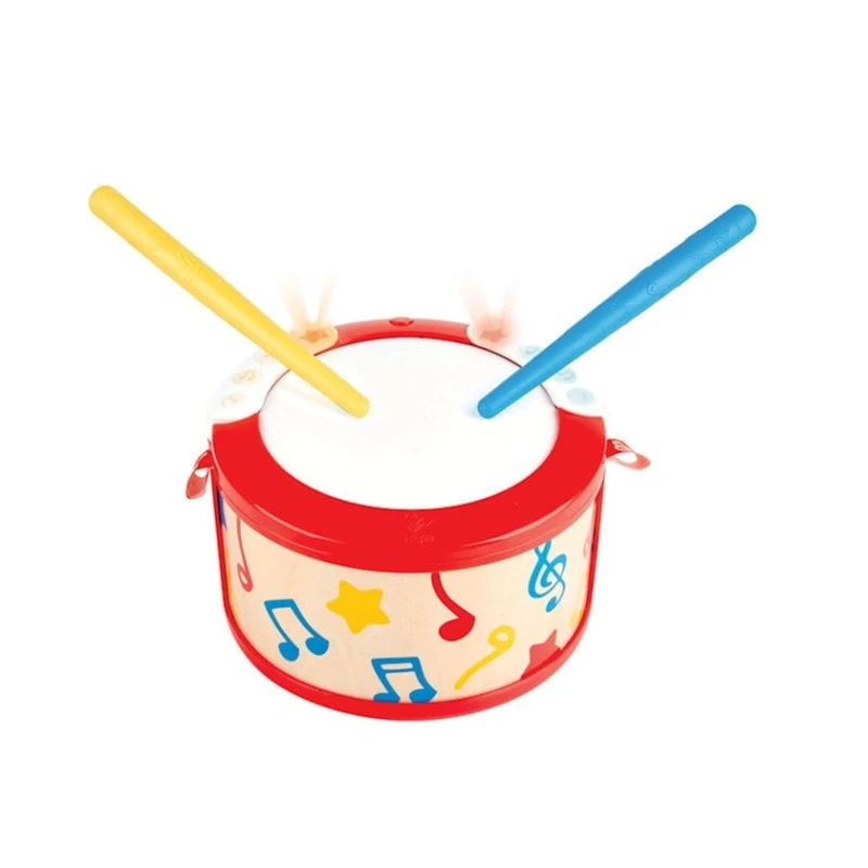 Музыкальная игрушка Hape Learn To Play Drum барабан, 12+ месцев