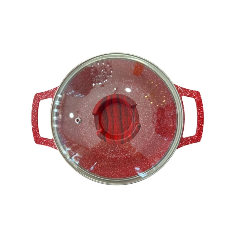 Наборы посуды для готовки Unique ZGH_00085, гранит, красный, 12 предметов Наборы посуды для готовки Unique ZGH_00085, гранит, красный, 12 предметов