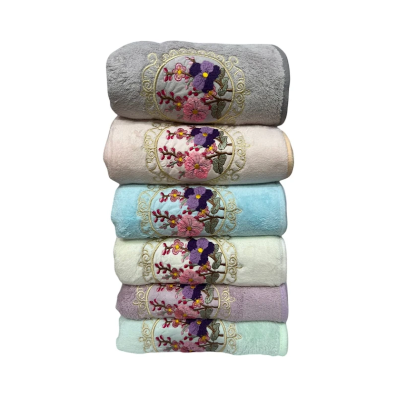 Набор полотенец для лица и рук MiraNova 013, разноцветный, 50x90 см, 12 шт