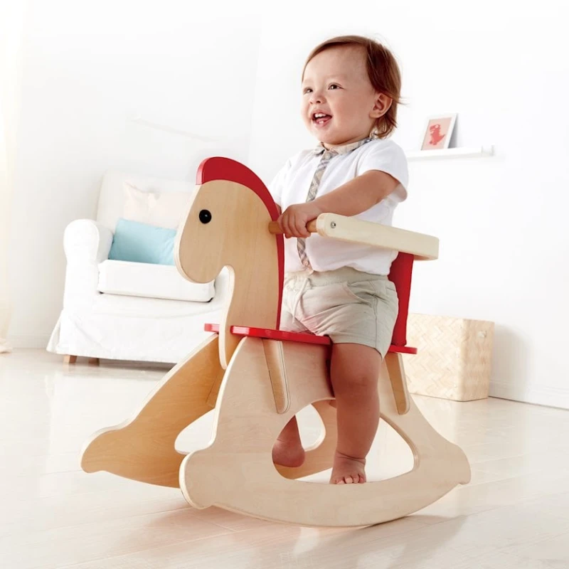 Игрушка-качалка Hape Grow-With-Me Rocking Horse, дерево