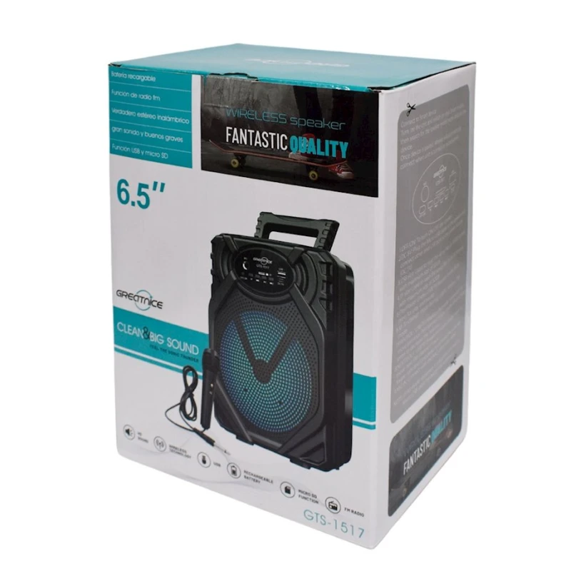 Портативная колонка GTS GTS-1517 Портативная колонка GTS GTS-1517