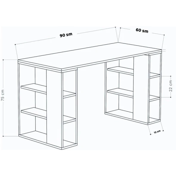 Компьютерный стол Art Mebel House 142, белый, 75x100x60 см Компьютерный стол Art Mebel House 142, белый, 75x100x60 см