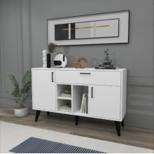 Komod Ev Plus Tino, LDSP, 135x40x83 sm, ağ
