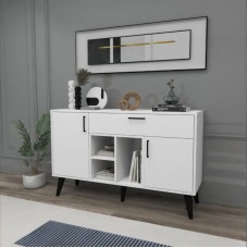 Komod Ev Plus Tino, LDSP, 135x40x83 sm, ağ