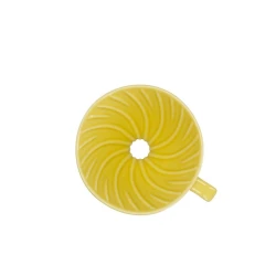 Qəhvə dəmləmək üçün qıf-dripper CB_98160000000891, keramika, sarı