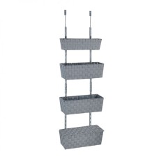 Rəf Wenko Adria, 141x42x16 sm, polad/polyester, boz