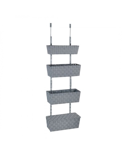 Rəf Wenko Adria, 141x42x16 sm, polad/polyester, boz