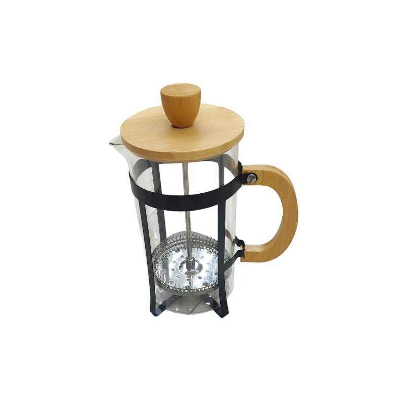 French Press FP10 şüşə/taxta, 1000 ml