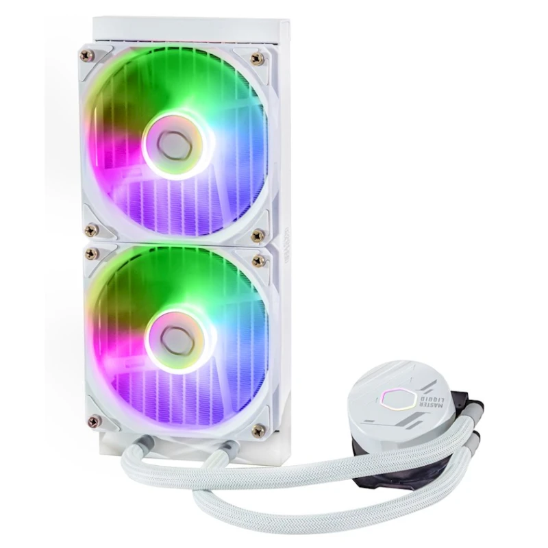 Система водного охлаждения для процессора Cooler Master MasterLiquid 240L CORE ARGB White (MLW-D24M-A18PZ-RW)