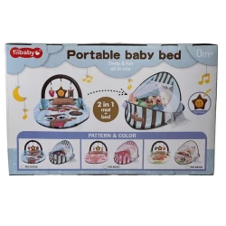 Uşaqlar üçün yataq 66526 Portable Baby, 0+ ay