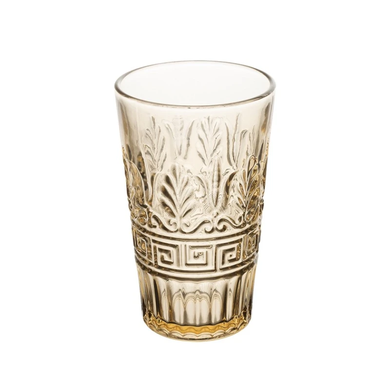 Набор стаканов Gipfel Attica 51388, 2 шт, 300 мл, стекло, бежевый Набор стаканов Gipfel Attica 51388, 2 шт, 300 мл, стекло, бежевый