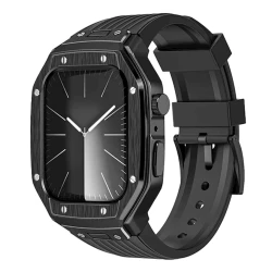 Ремешок и чехол Greatcase SW616 для Apple Watch 44mm Black