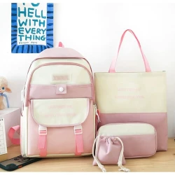 Набор школьных сумок 9998 Розовый