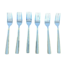 Набор десертных вилок Versagi K086, 6 предметов, 15 см, серебристый Набор десертных вилок Versagi K086, 6 предметов, 15 см, серебристый