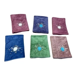 Набор полотенец для лица и рук EL-DX-001, хлопок, 6 шт