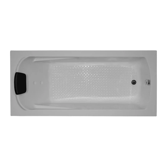 Ванна Gloriya GL17, прямая, 170x90 см