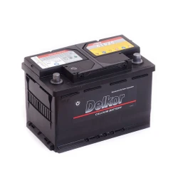 Автомобильный аккумулятор Delkor 57412 74Ah 680A