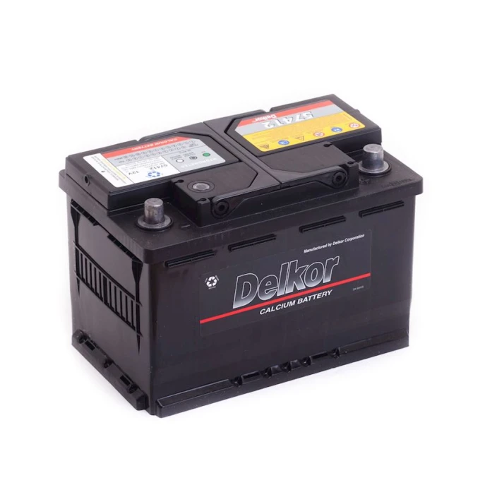 Автомобильный аккумулятор Delkor 57412 74Ah 680A
