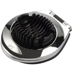 Яйцерезка Gipfel Rich 9819, 8.5х12.5х1.5 см, пластик/нержавеющая сталь, черный/серебристый