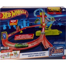 Avtotrek Hot Wheels Neon Speeders Skyscraper Speed Circuit