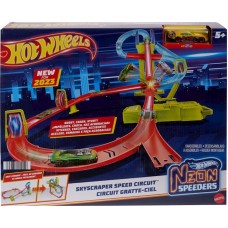 Avtotrek Hot Wheels Neon Speeders Skyscraper Speed Circuit