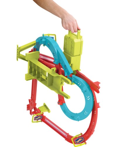 Avtotrek Hot Wheels Neon Speeders Skyscraper Speed Circuit