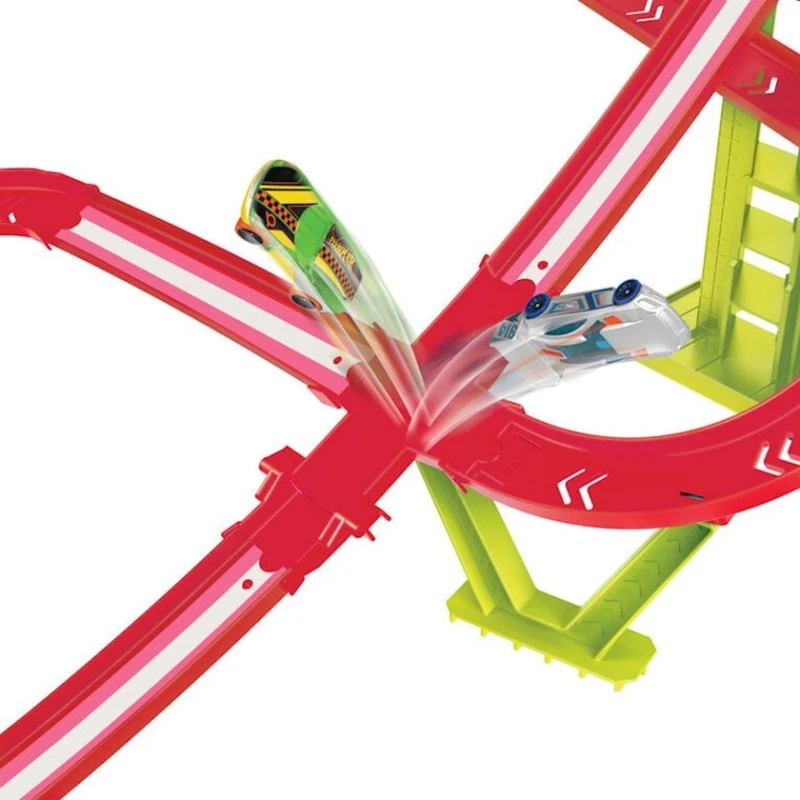 Автотрек Hot Wheels Neon Speeders Skyscraper Speed Circuit