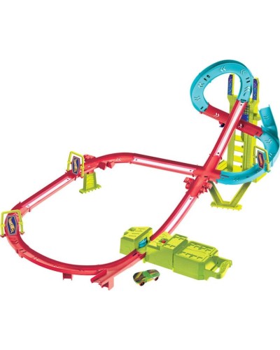 Avtotrek Hot Wheels Neon Speeders Skyscraper Speed Circuit
