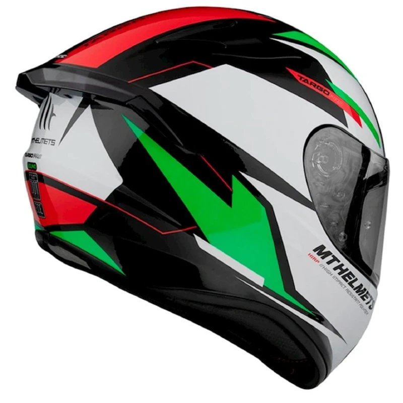Мотошлем MT Helmets Targo Pro Sound C6 Gloss Pearl Green, размер XL