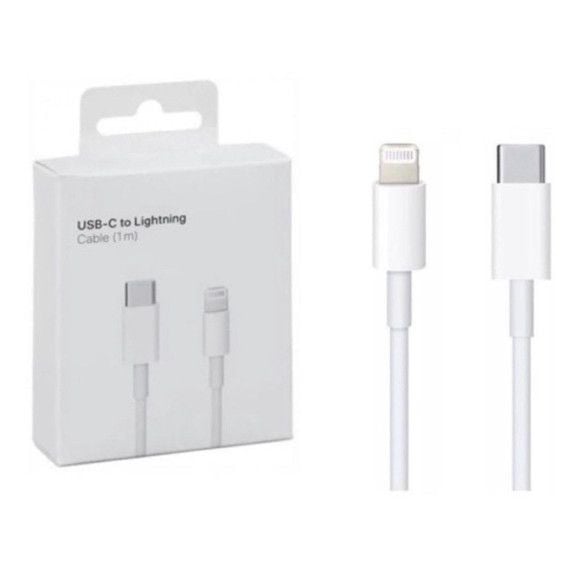 Кабель для iPhone USB-C/Lightning, 1 м, белый 2110000008574 Кабель для iPhone USB-C/Lightning, 1 м, белый 2110000008574