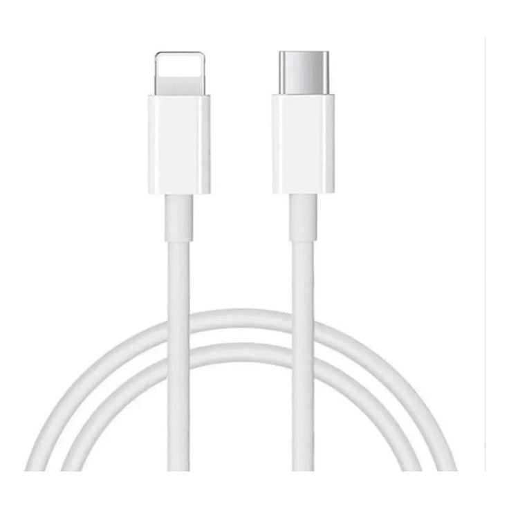 Кабель для iPhone USB-C/Lightning, 1 м, белый 2110000008574 Кабель для iPhone USB-C/Lightning, 1 м, белый 2110000008574