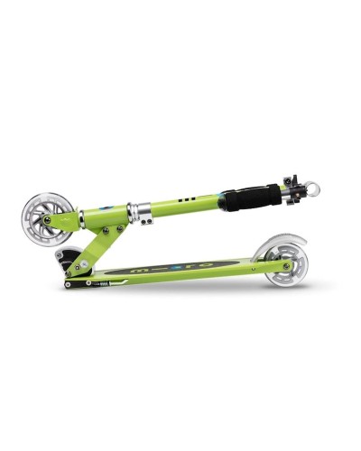 Uşaqlar üçün samokat Micro Sprite Led Chartreuse SA0224, yaşıl