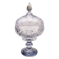 Сахарница Green PC-0017, стекло, прозрачный